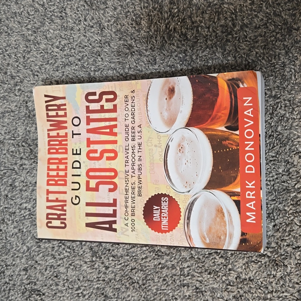 Craft Beer Brewery Guide To All 50 States, Used Condition does have torn cover